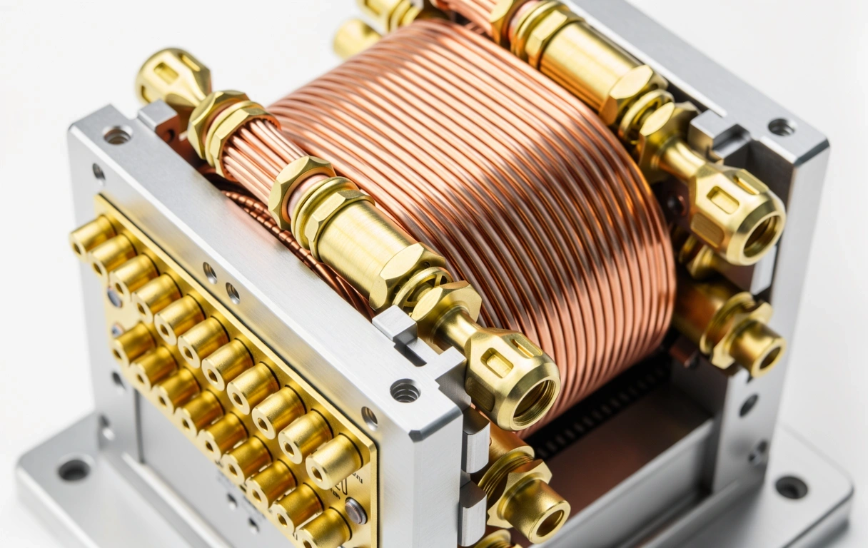 Componente de hardware cuántico de alta precisión